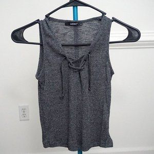 Lace-up Crop Top XS